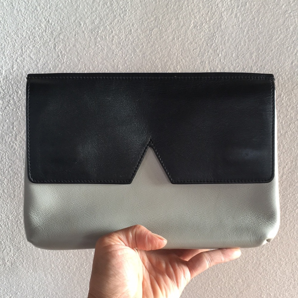 Vince Leather Clutch
